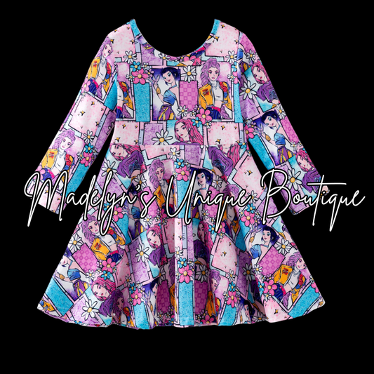 Kids twirl dress