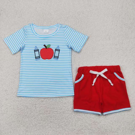 Back to school embroidered