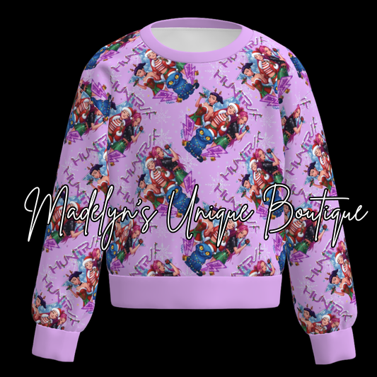 Girls lightweight sweatshirt
