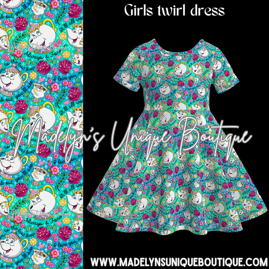 Girls twirl dress