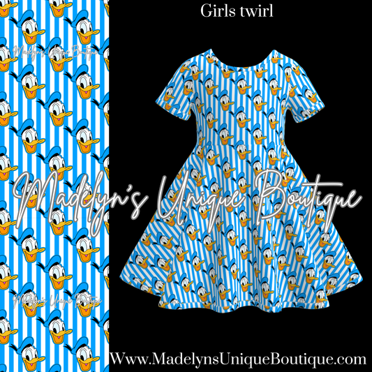 Girls twirl dress