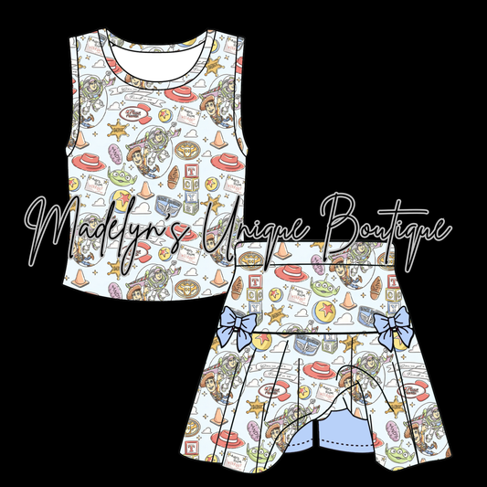 Girls skort set