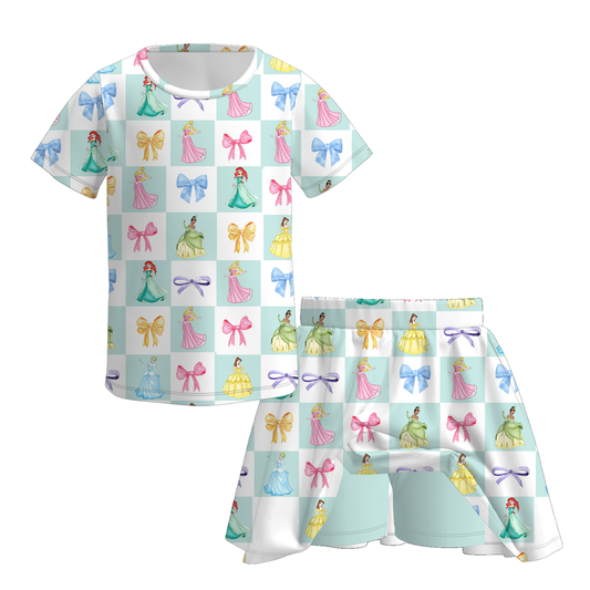 Girls skort set