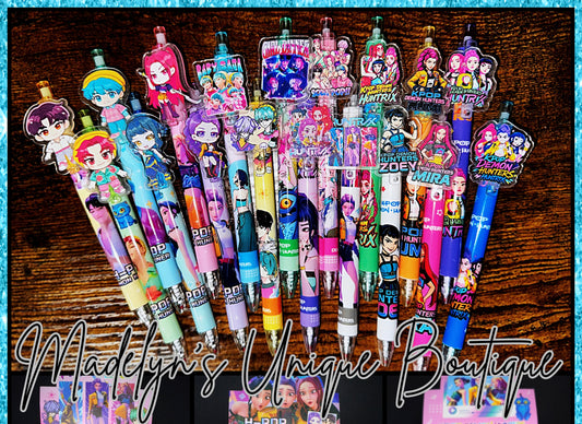 Kpop ink pen bundle (18 pens) -SHIPS FREE