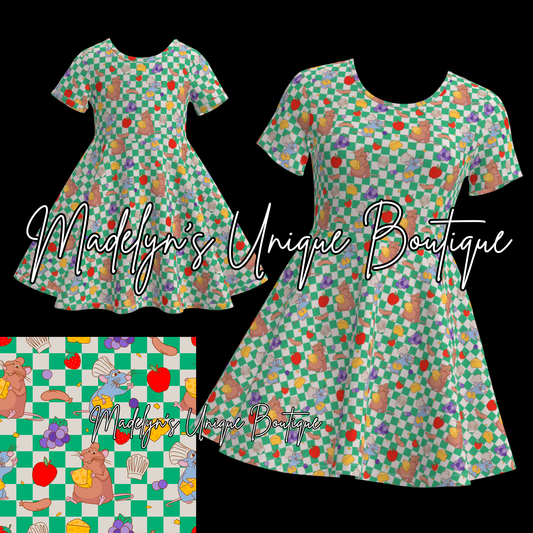 Women’s twirl dress with pockets