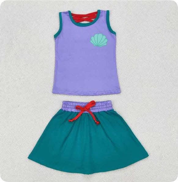 Girls skort set