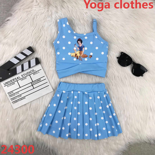 athletic set with shorts built in