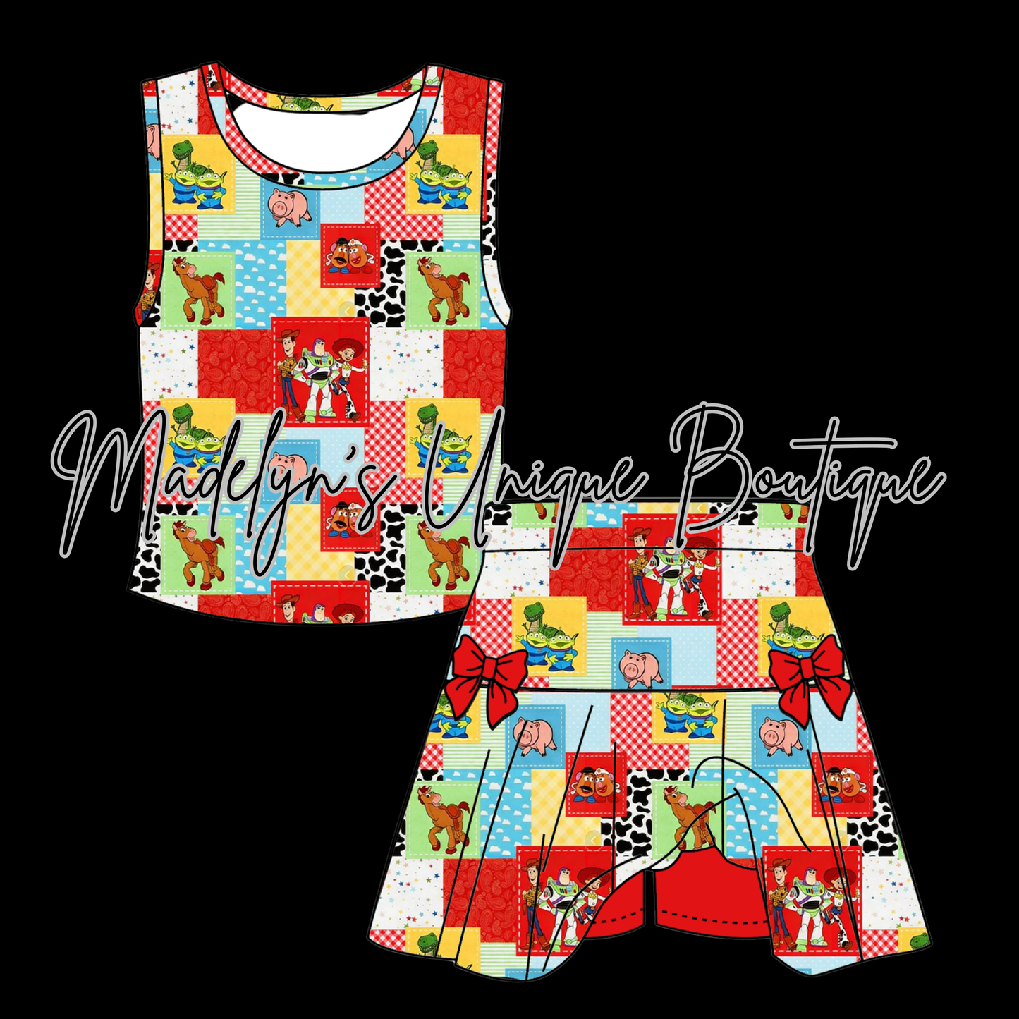 Girls skort set