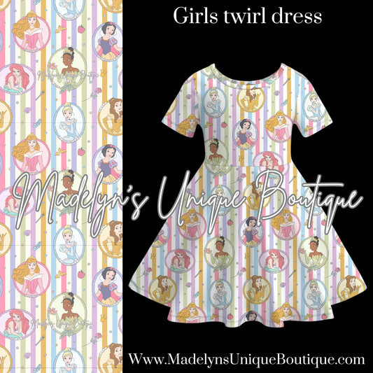 Girls twirl dress