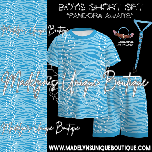 Boys short set “Pandora awaits”