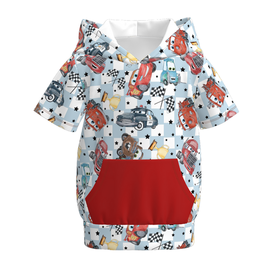 Boys hooded shirt