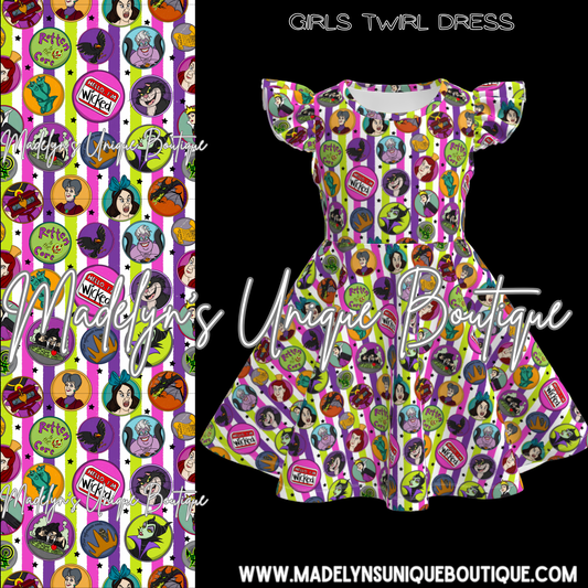 Girls twirl dress
