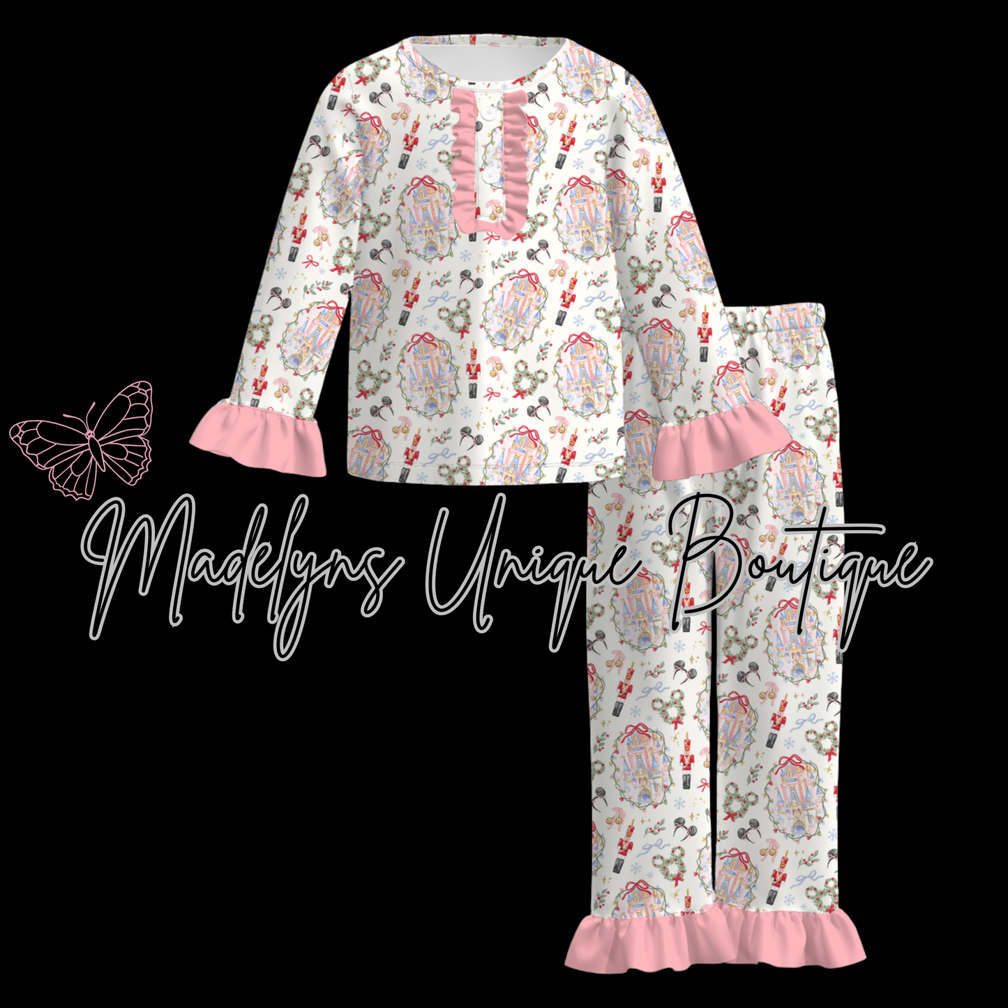 Girls Christmas Pjs