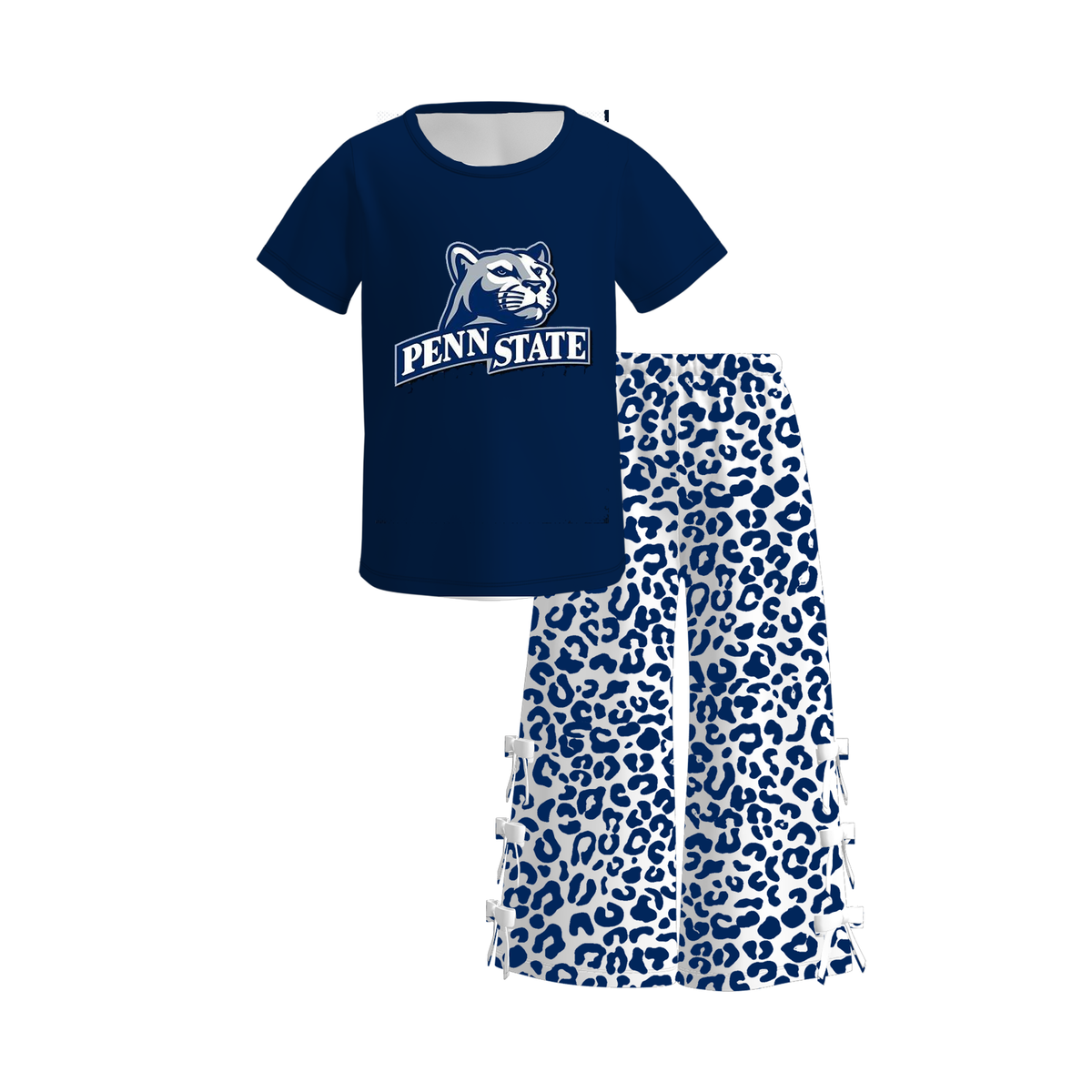 Football Set with bow pants