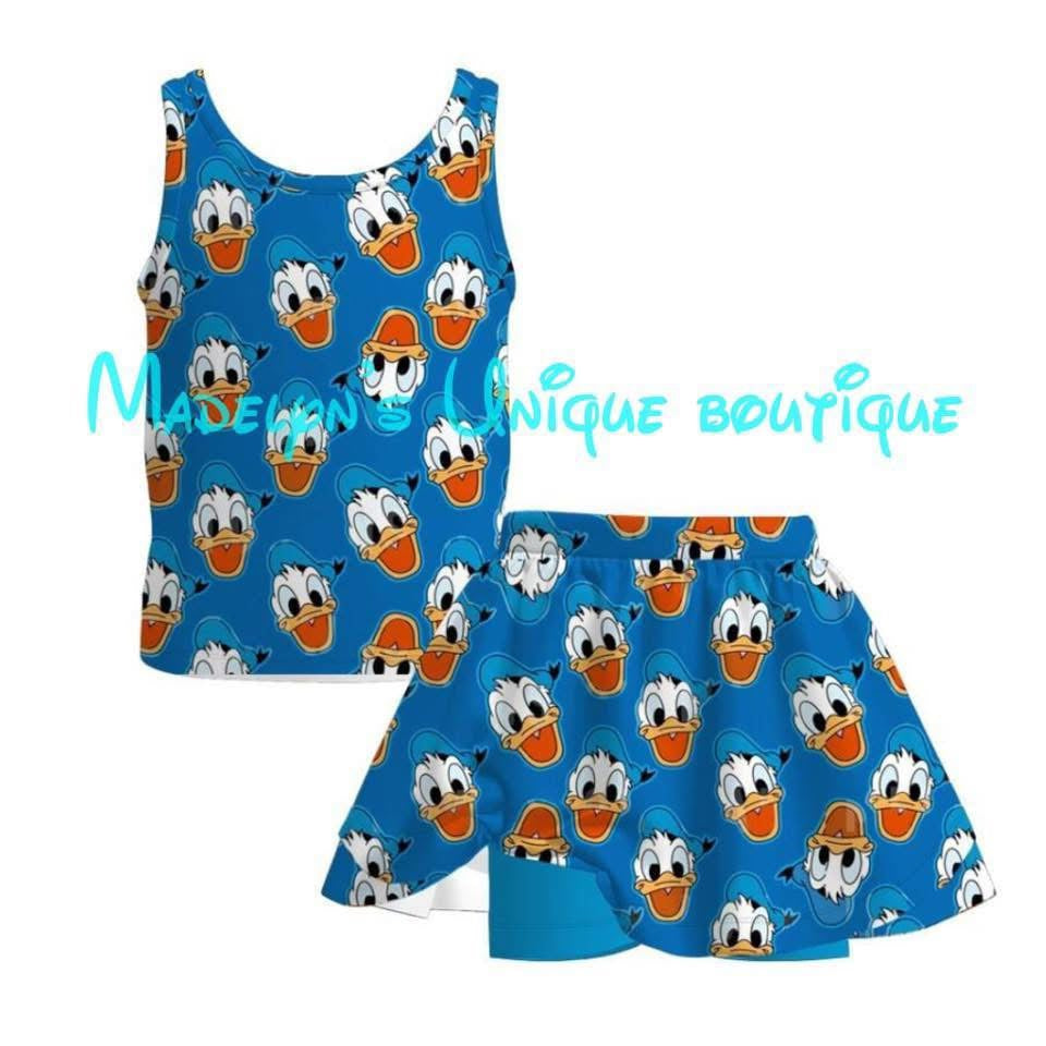 Girls skort set