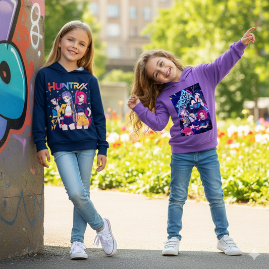 Kpop lightweight hoodie purple