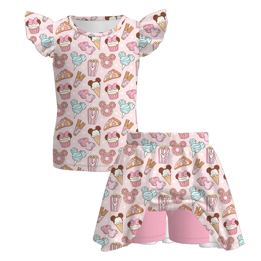 Girls skort set