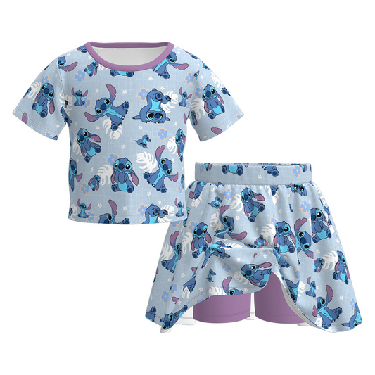 Girls skort set