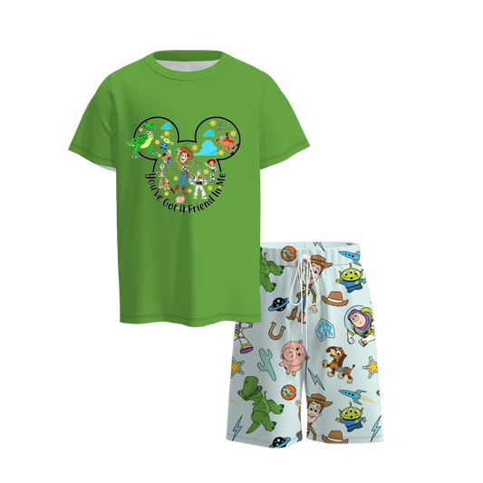 Boys short set