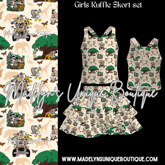 Girls skort set