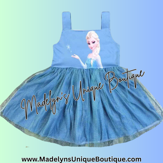 Ice princess tulle dress