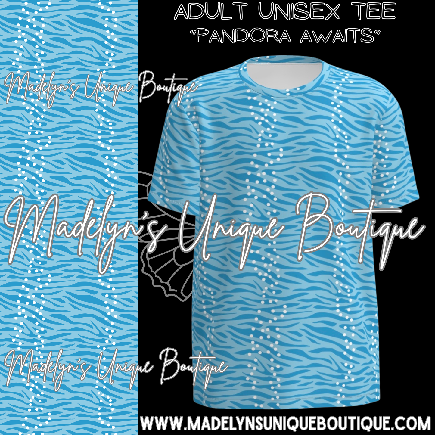 Unisex tee adult “Pandora awaits”
