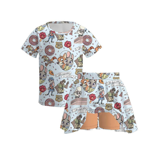 Girls skort set