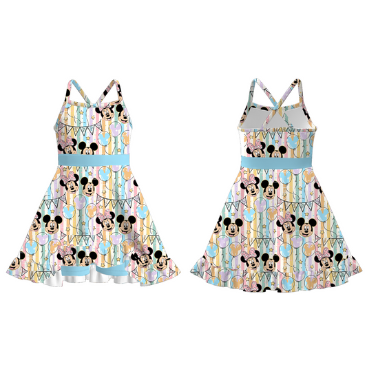 Girls dress with built in shorts