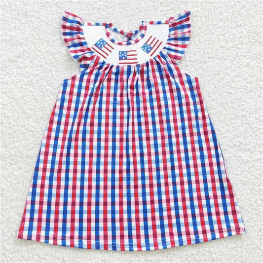 USA embroidered dress