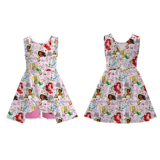 Girls dress with built in shorts