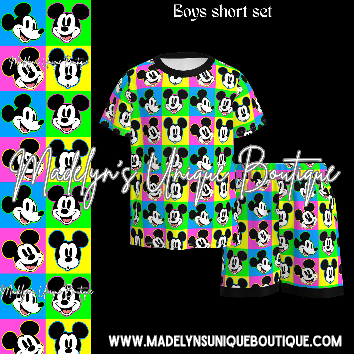 Unisex short set