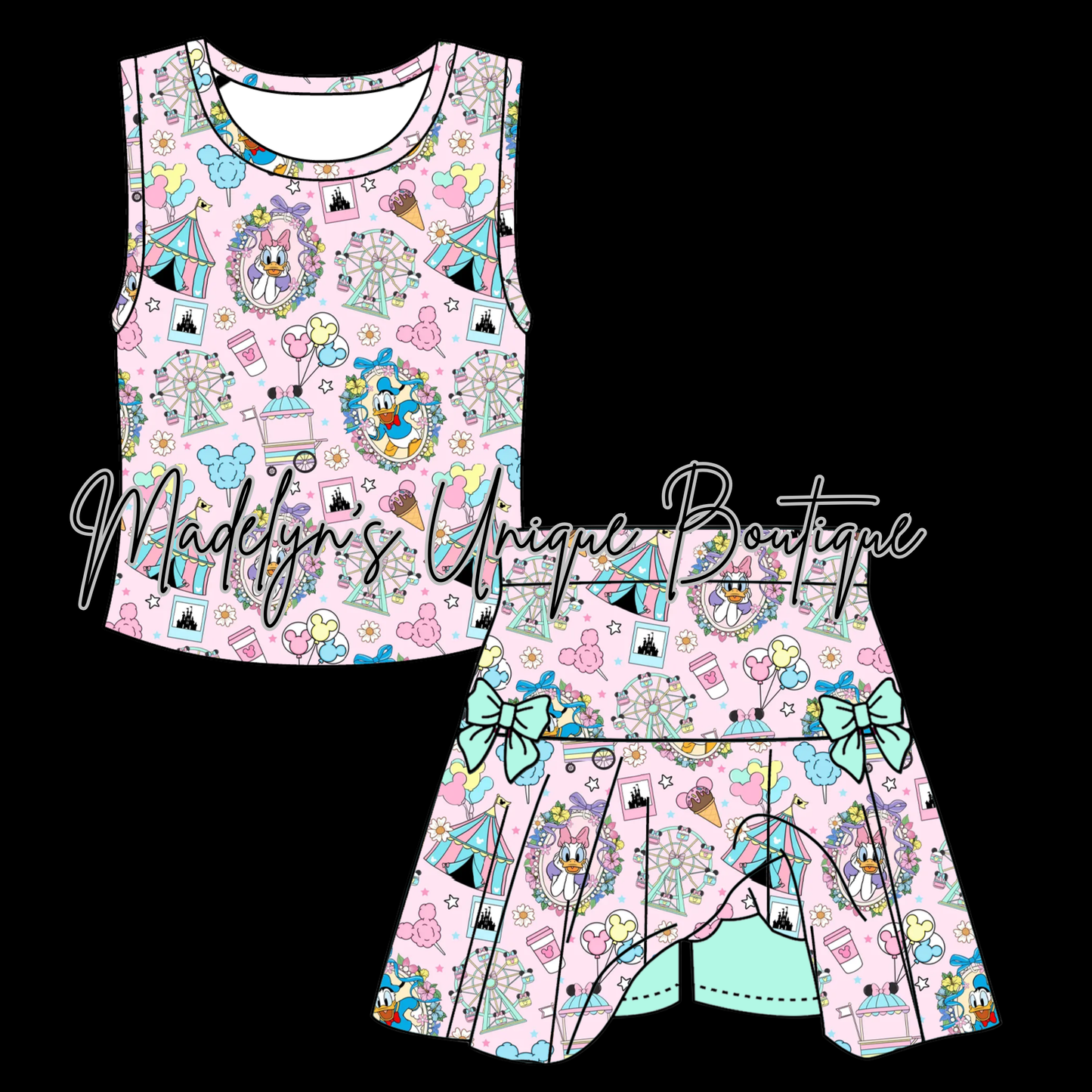 Girls skort set