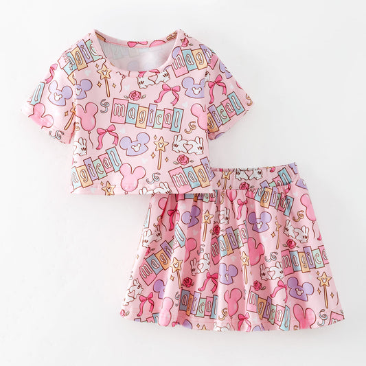 Girls skort set