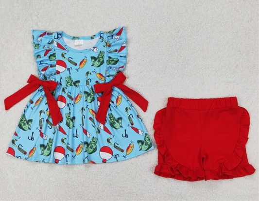 Fishing- has a matching boys set