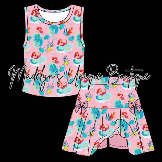 Girls skort set