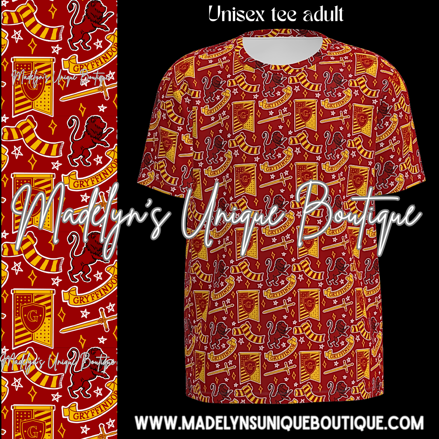 Unisex tee adult