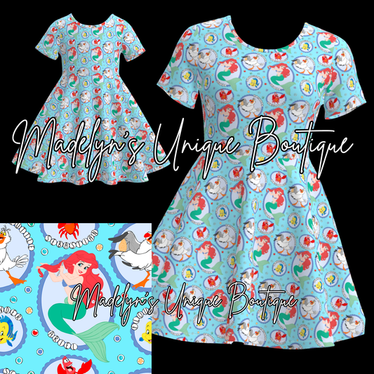 Women’s twirl dress with pockets