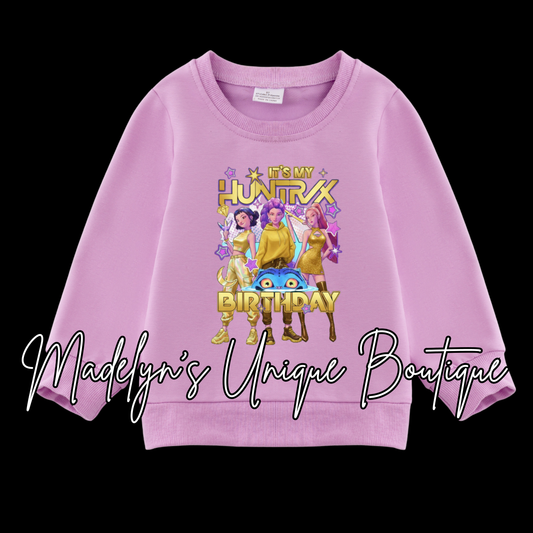 Girls lightweight sweatshirt