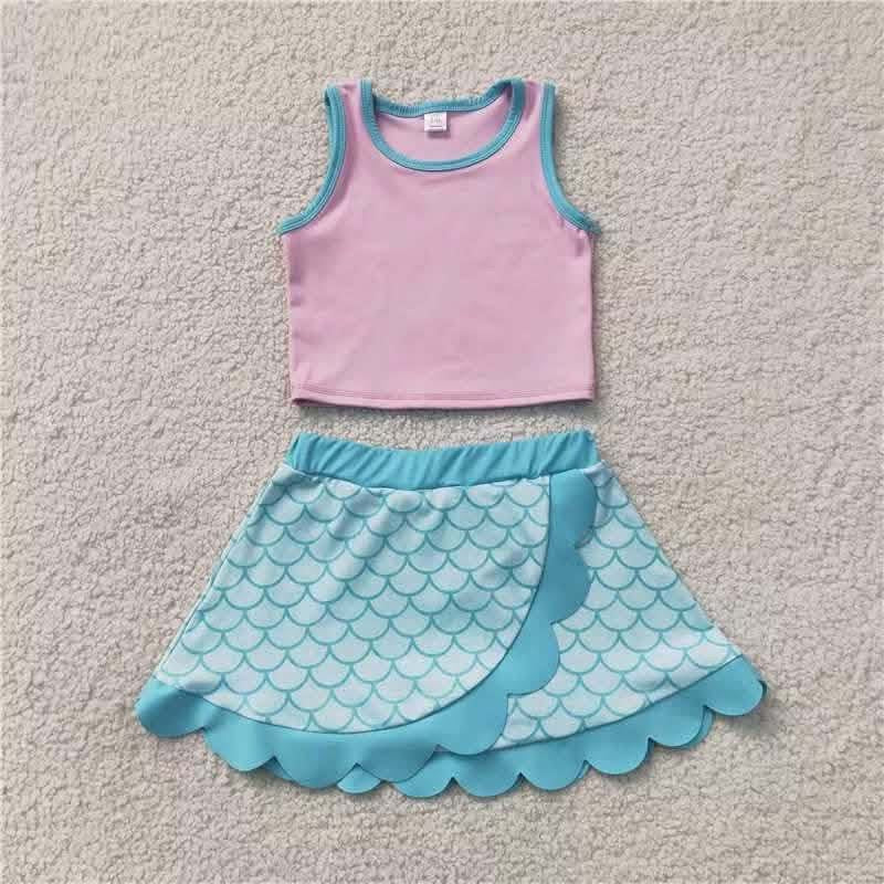 Athletic Girls skort set