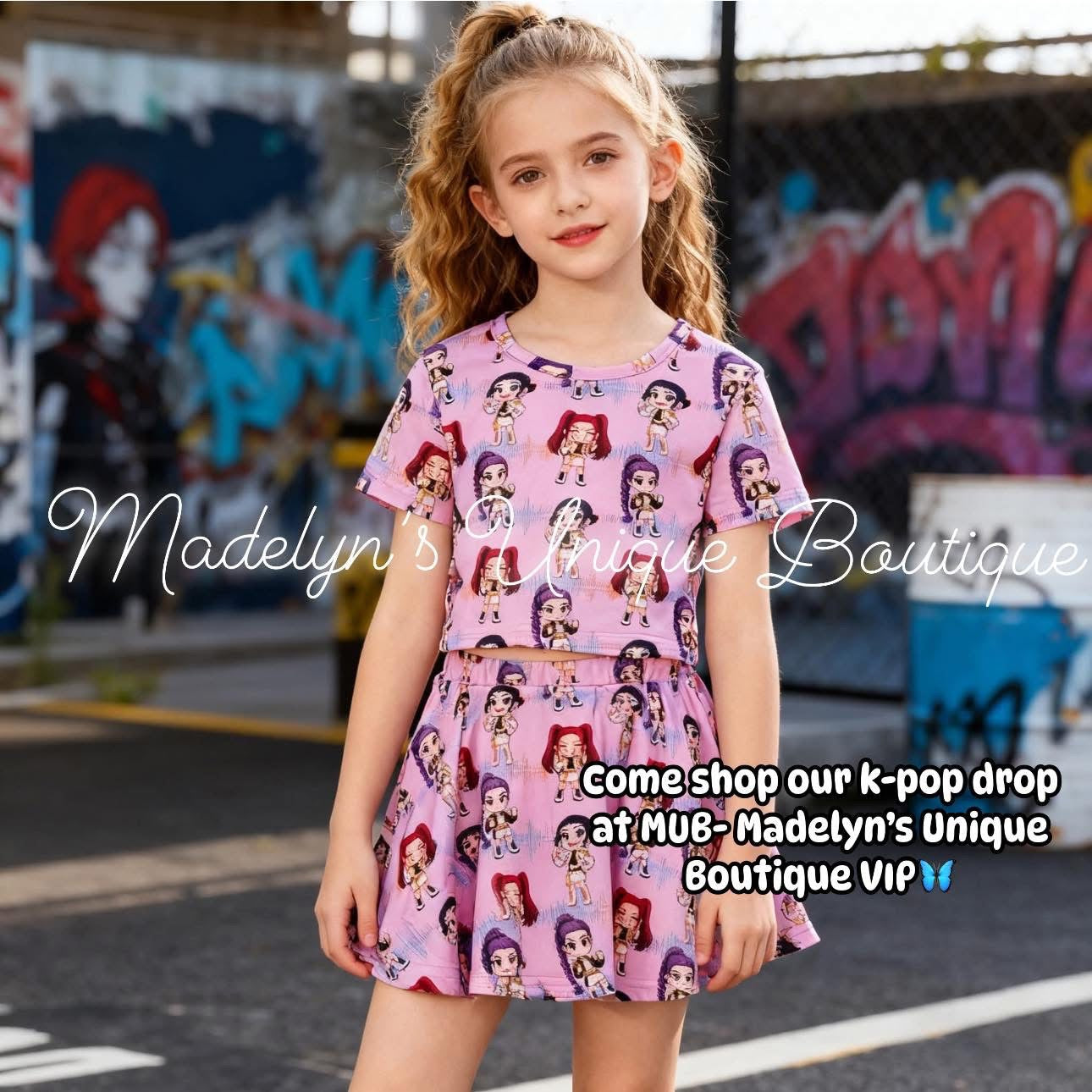 Kids skort set