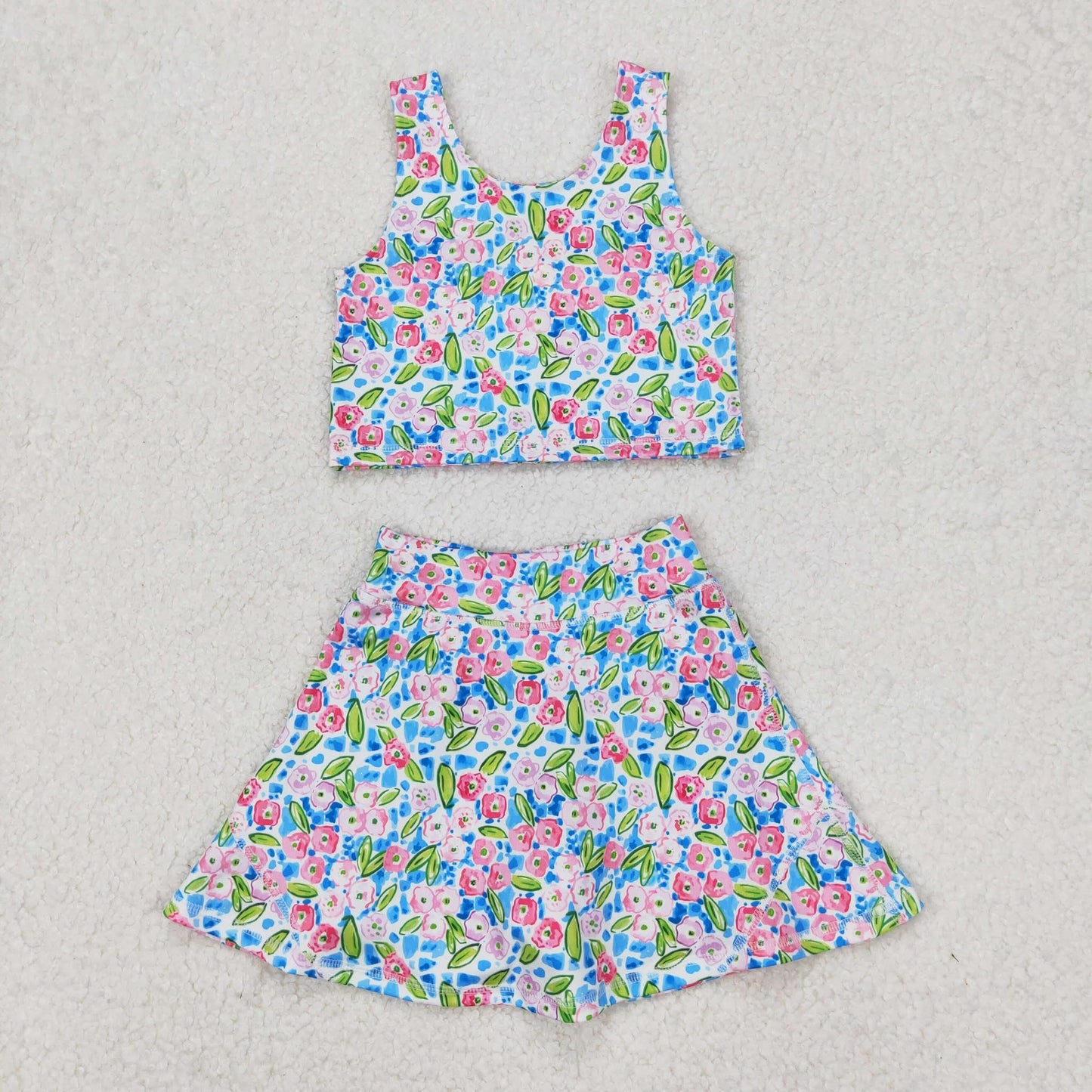 Sports floral set-cute back