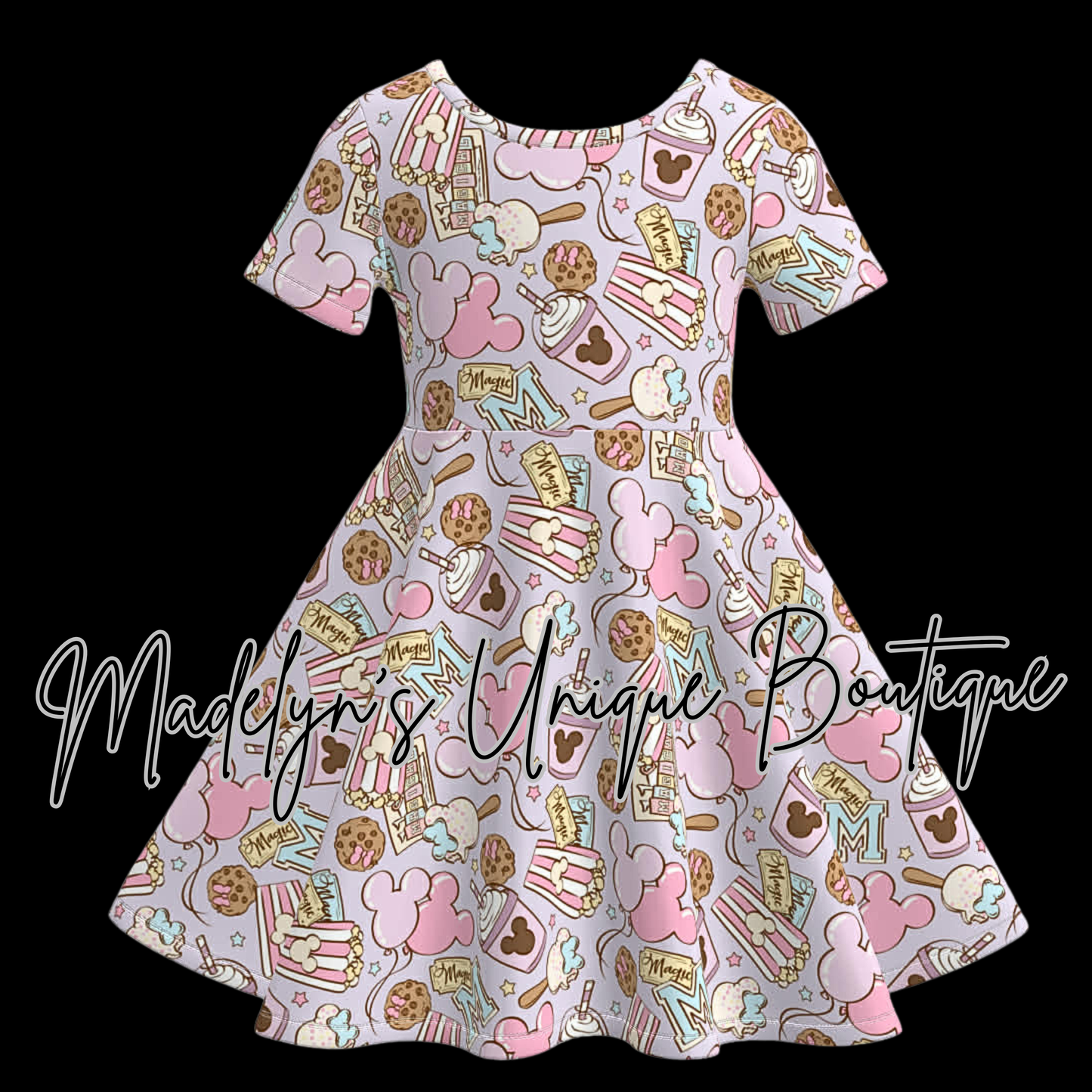 Girls twirl dress