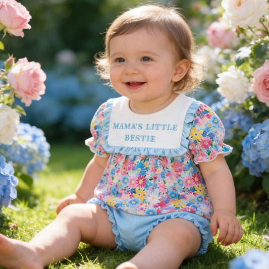 Smocked bummie set