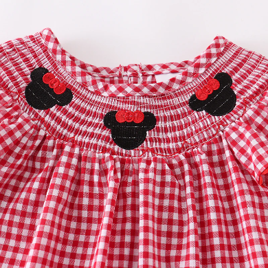 Gingham romper