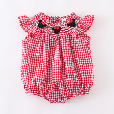 Gingham romper