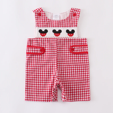Gingham romper