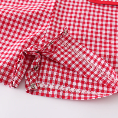 Gingham romper