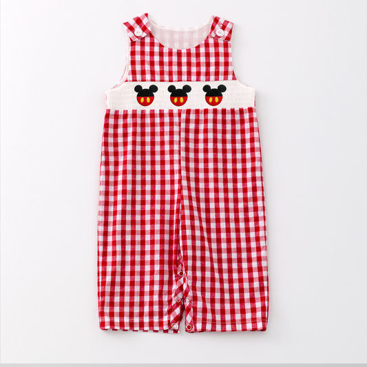 Magic embroidered Smocked romper