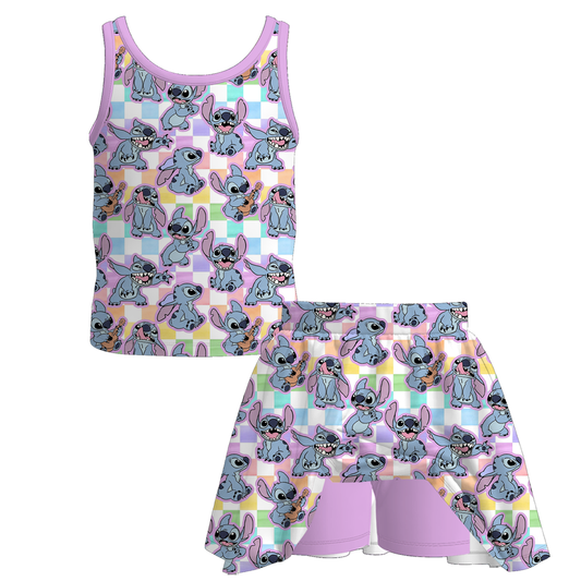 Girls skort set