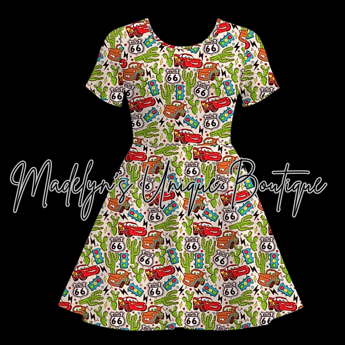 Women’s twirl dress with pockets